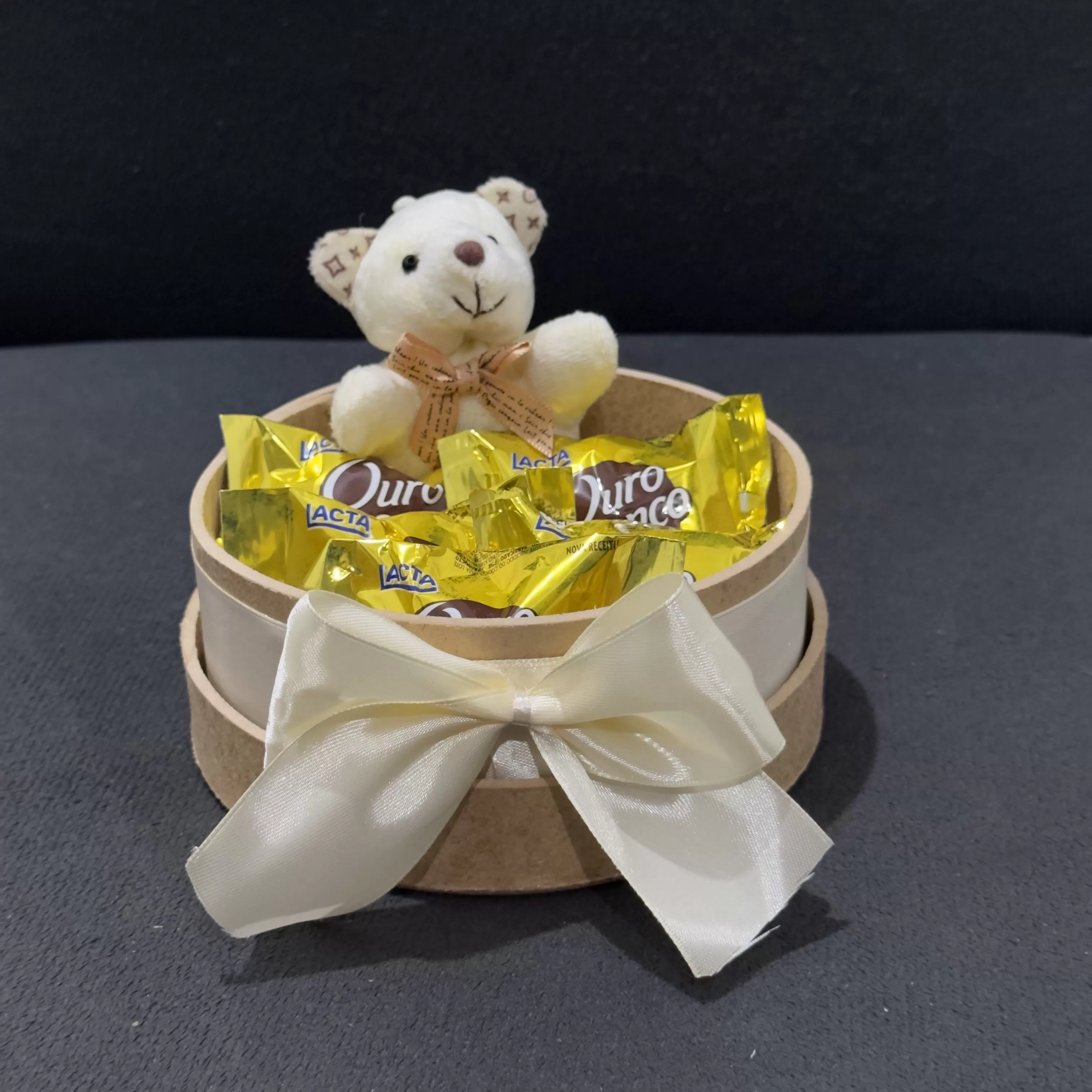 Kit de presente para Namorados - Ursinho de Ouro em Ribeirão Preto