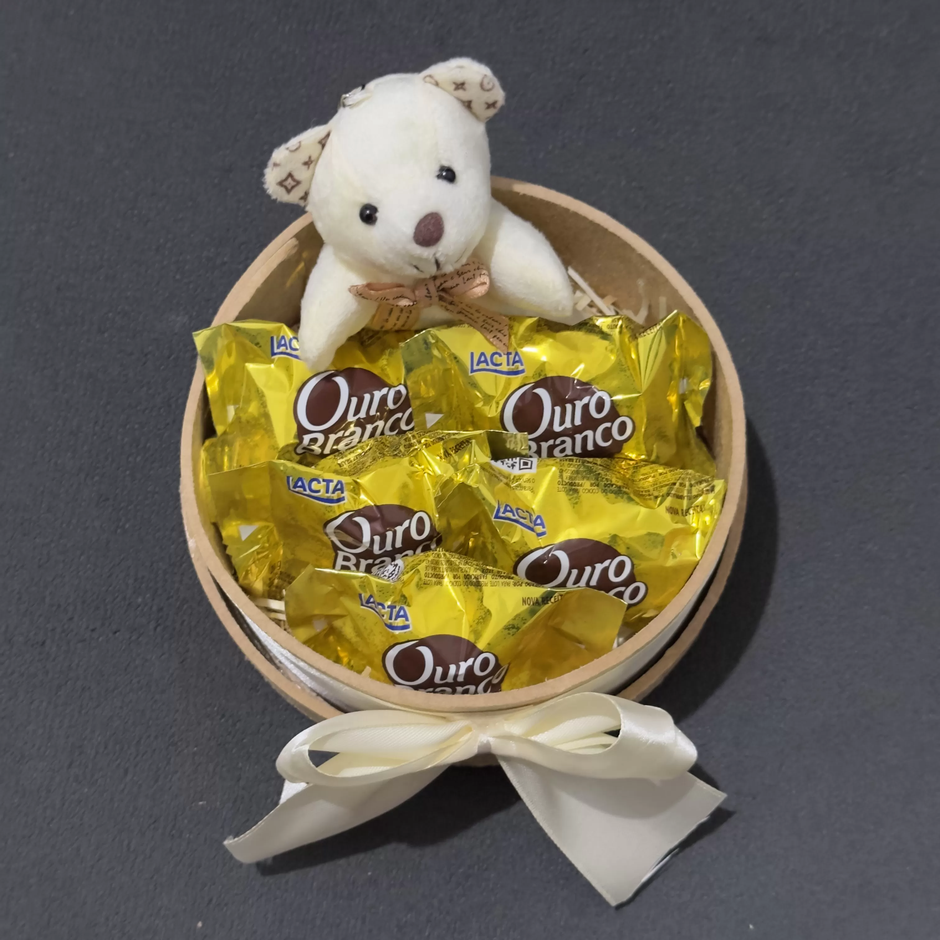 Kit de presente para Namorados - Ursinho de Ouro em Ribeirão Preto